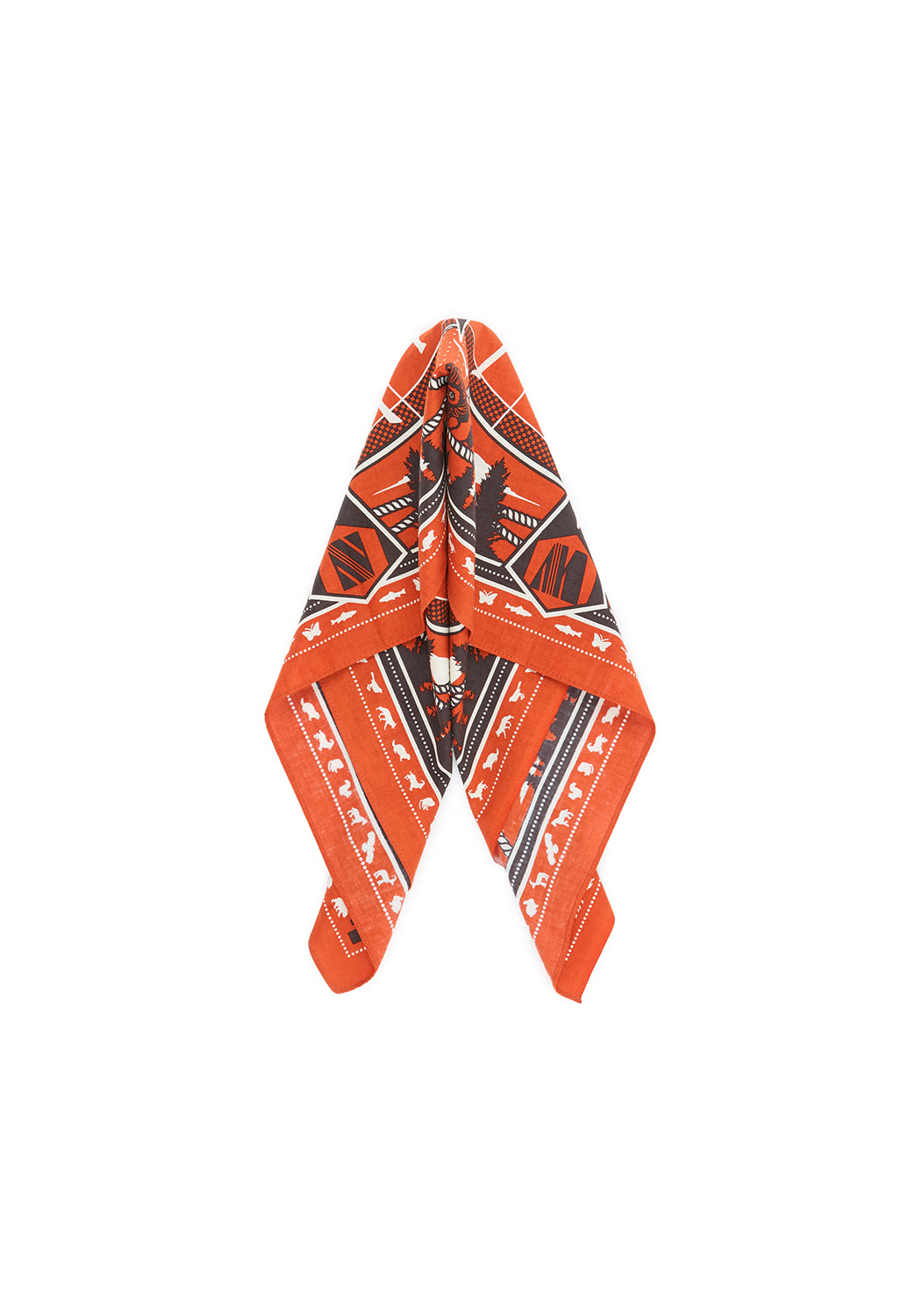 Gramicci x And Wander Yosemite Graphic Bandana - Red