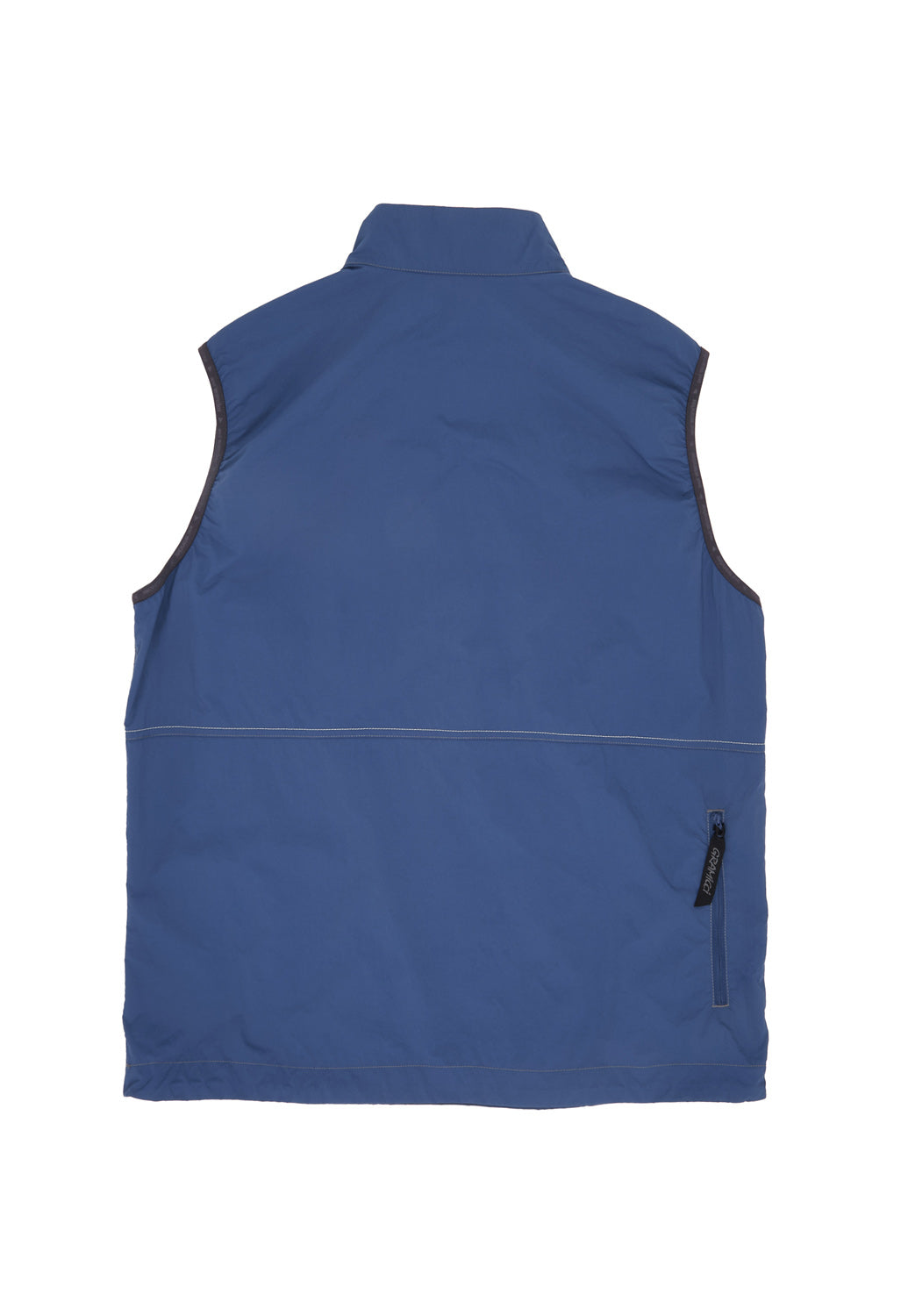 Gramicci x And Wander Men's Brushed Nylon Vest - Blue