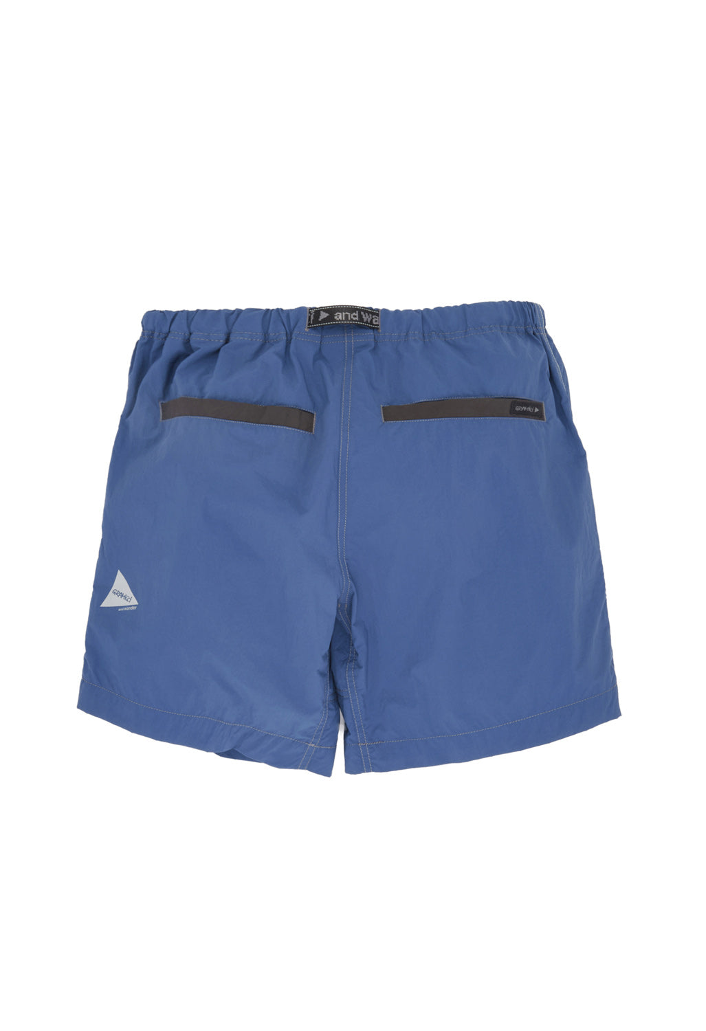 Gramicci x And Wander Men's Brushed Nylon Shorts - Blue