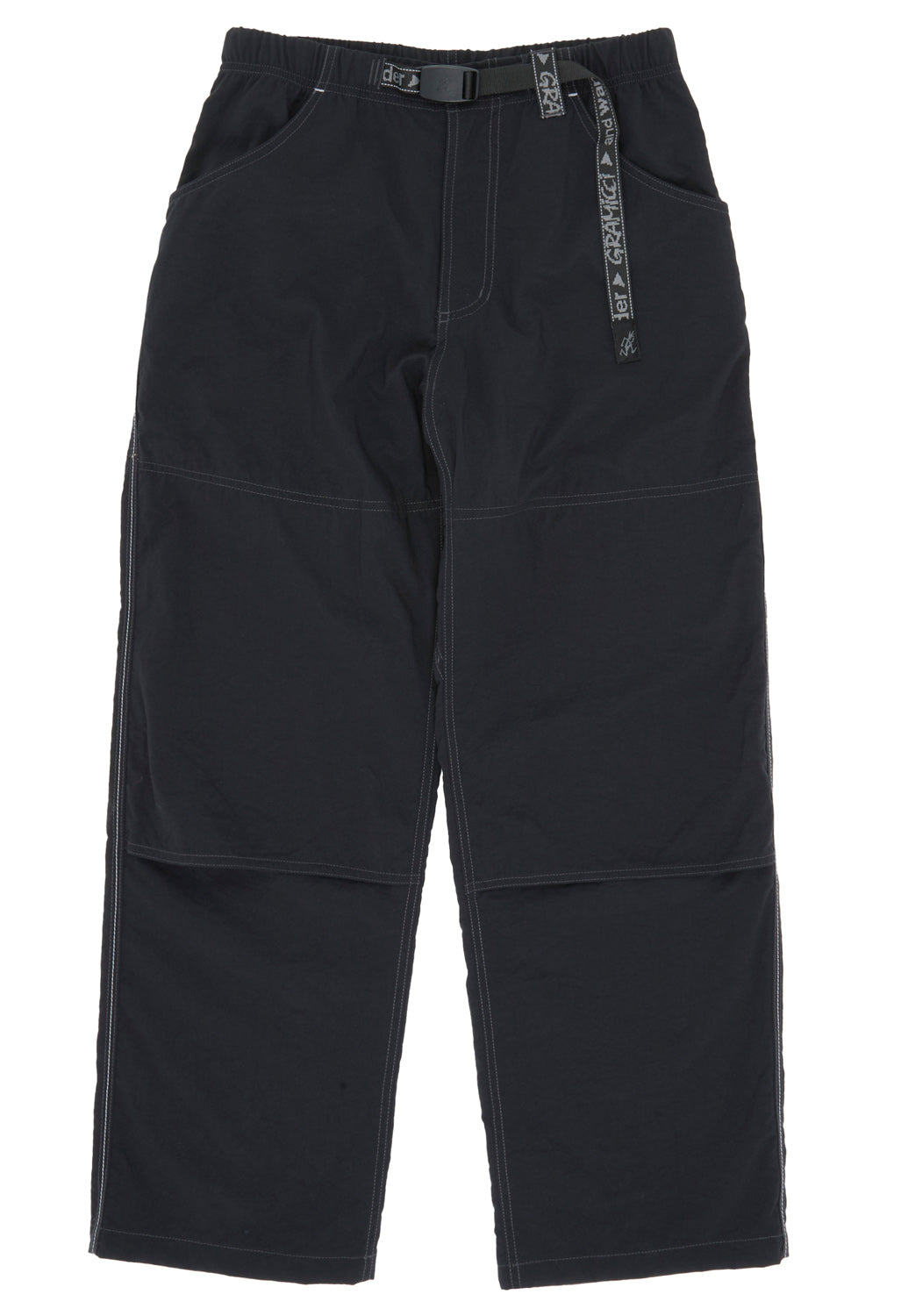 Gramicci x And Wander Men's Nylon Double Knee Pants - Black