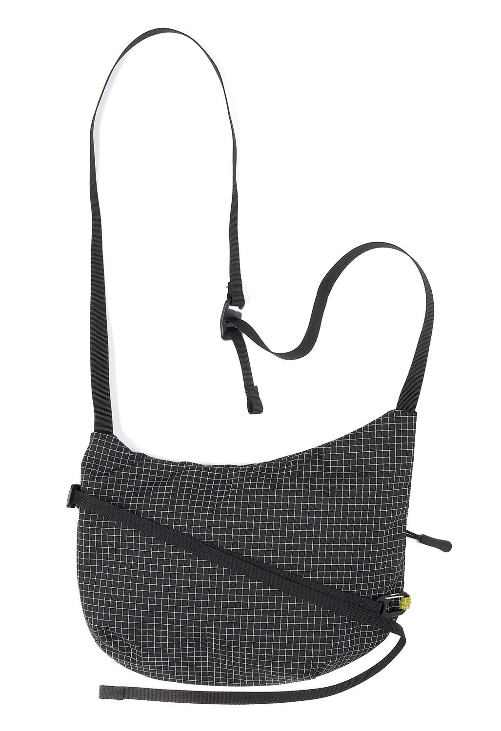 Pa'lante Packs Sidebag - Black Gridstop / Lichen Uhmwpe Grid Mesh