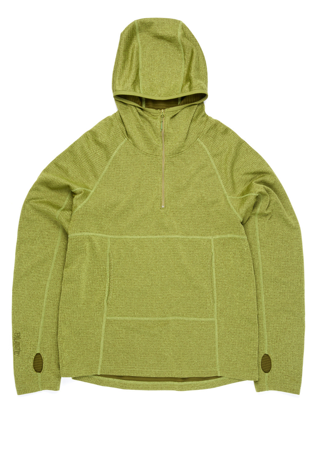 Pa'lante Packs Grid Fleece - Chartreuse