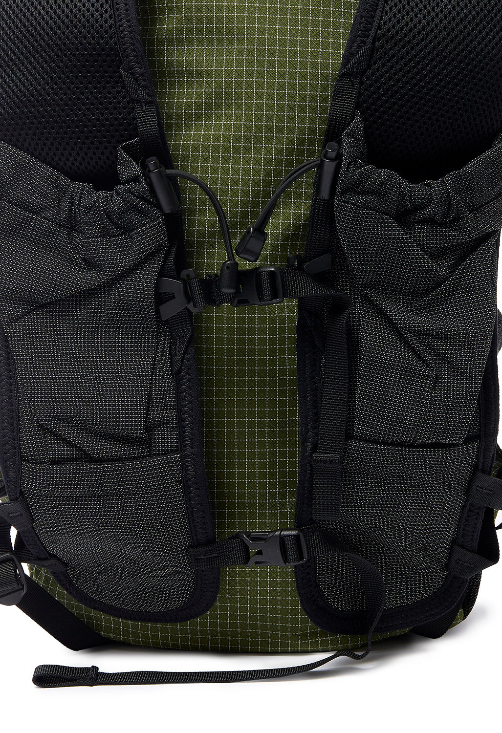 Pa'lante Packs Joey Pack - Pine Gridstop / Black Uhmwpe Grid Mesh