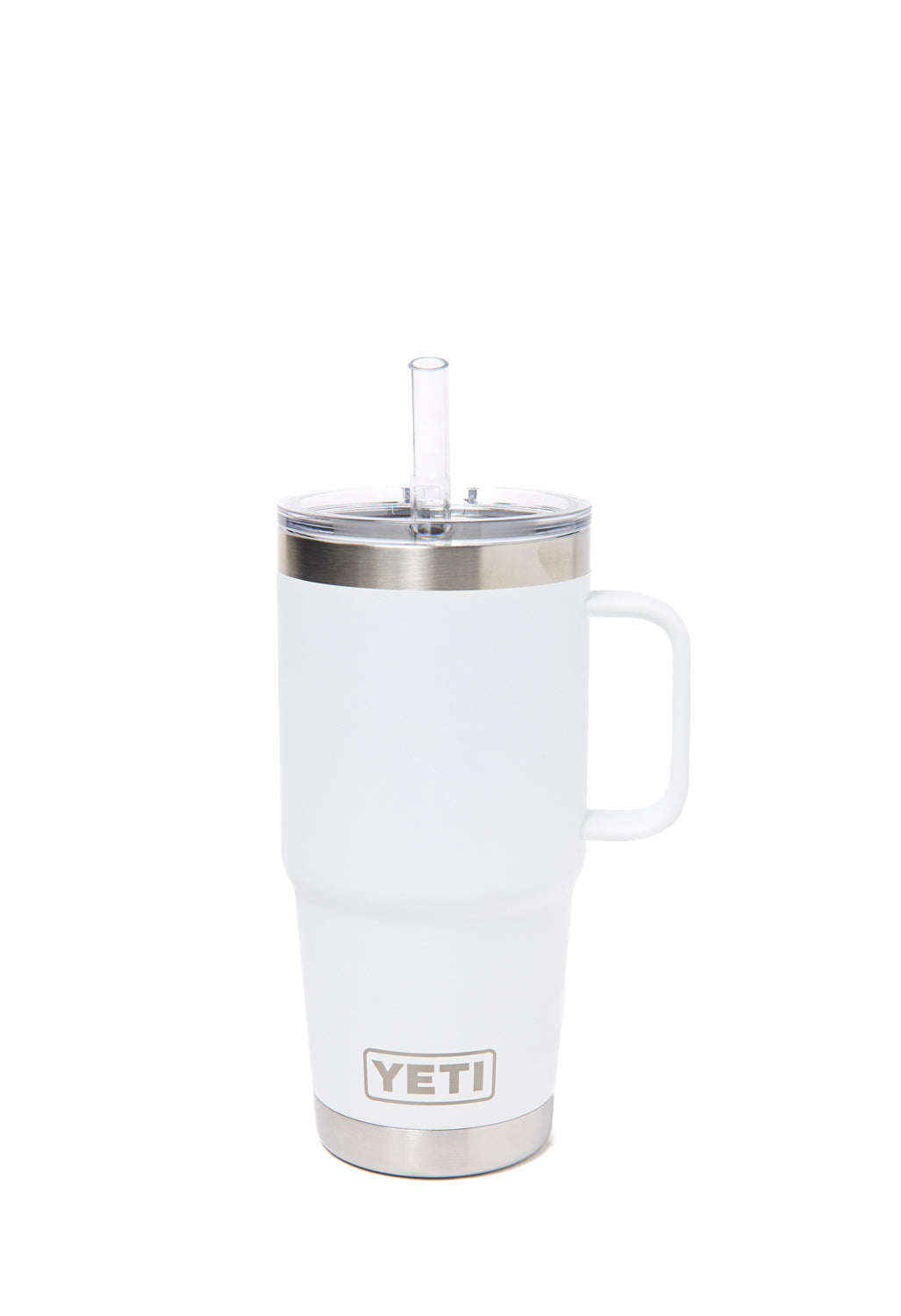 YETI Rambler 25 Oz Straw Mug - White