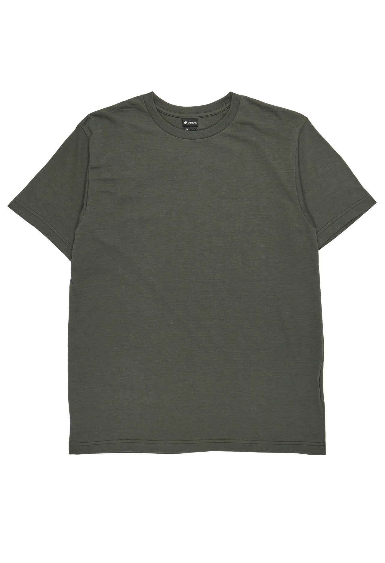 Goldwin Men's Logo Big Print T-shirt - Olive Drab