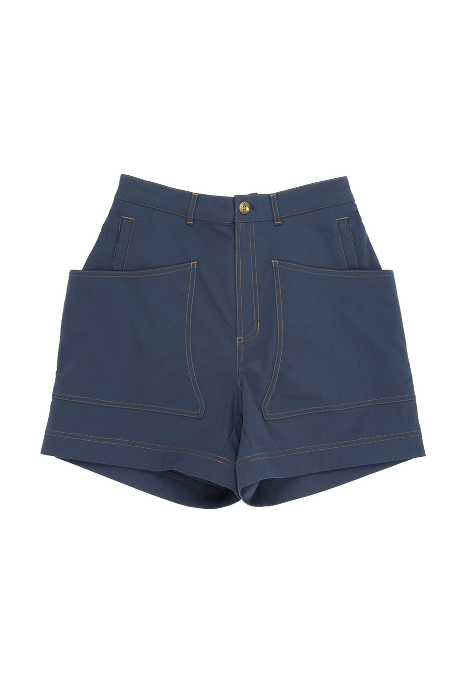 Hikerkind Women's 8 Pocket Shorts 01 - Bathyal