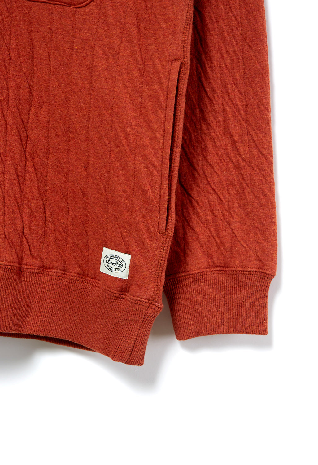 Snow Peak Natural Warm Stretch Pullover - Orange – Outsiders Store UK