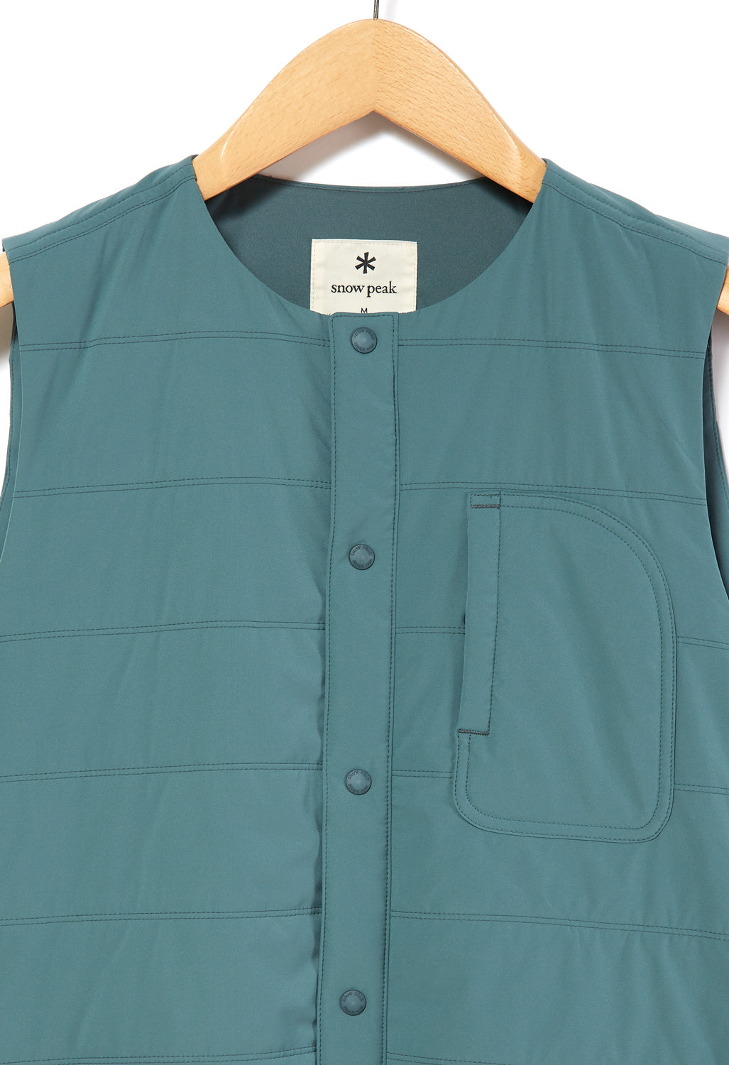 Snow Peak Flexible Insulated Vest - Balsam Green