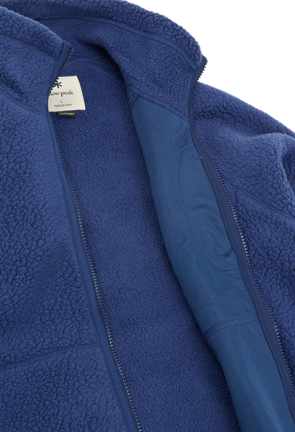 Snow Peak Thermal Boa Fleece Jacket - Blue