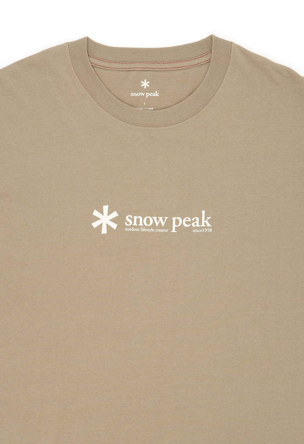 Snow Peak Soft Cotton Logo Short Sleeve T-Shirt - Pro