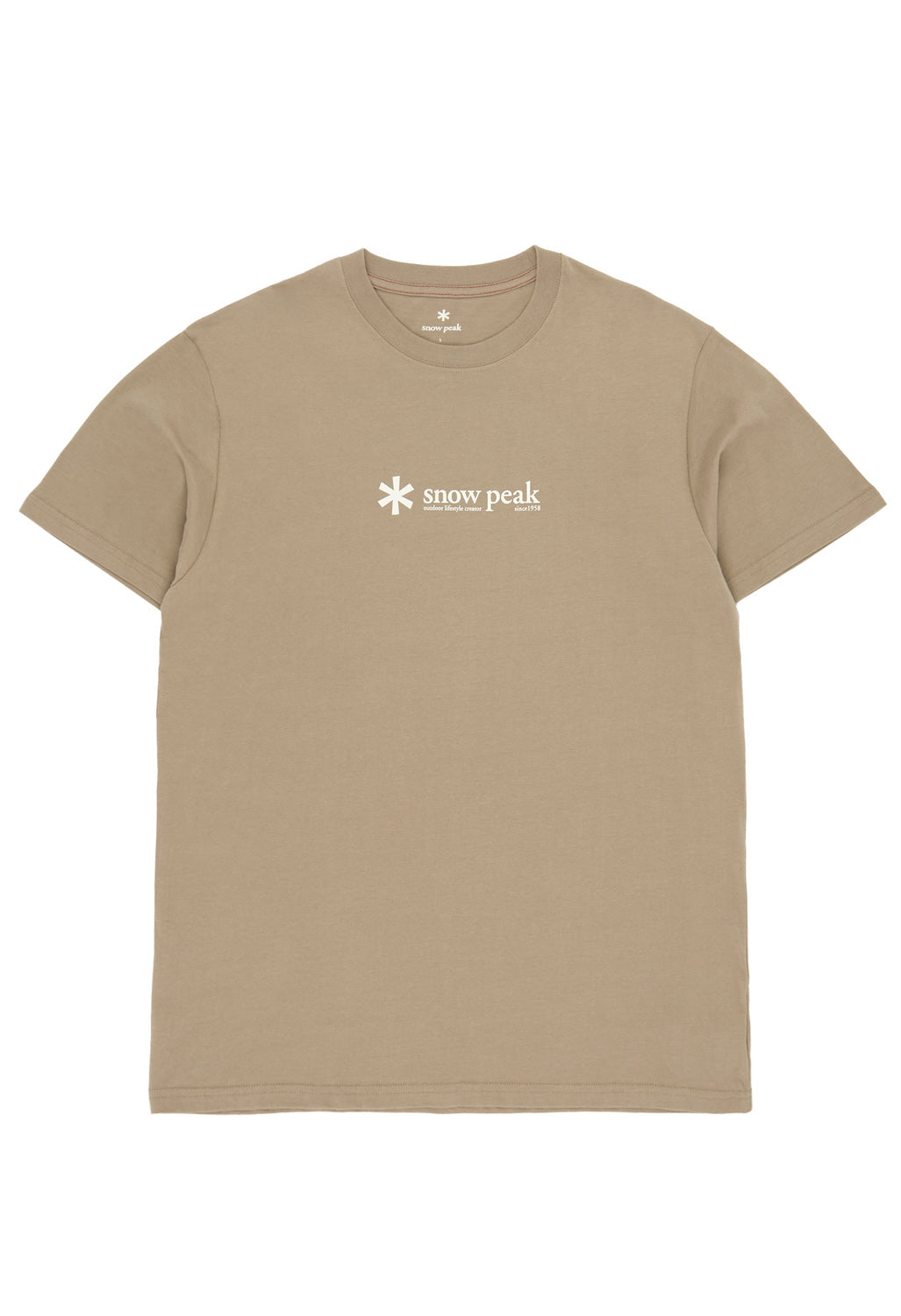 Snow Peak Soft Cotton Logo Short Sleeve T-Shirt - Pro