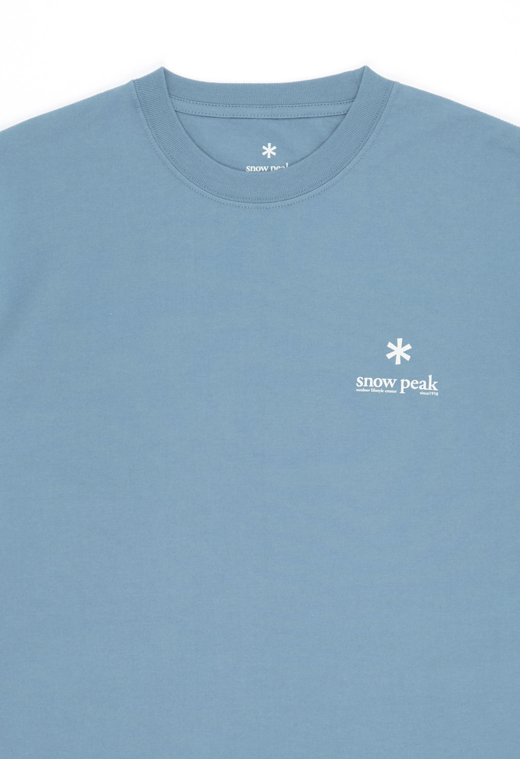 Snow Peak Choose Your Tent T-Shirt - Slate Blue