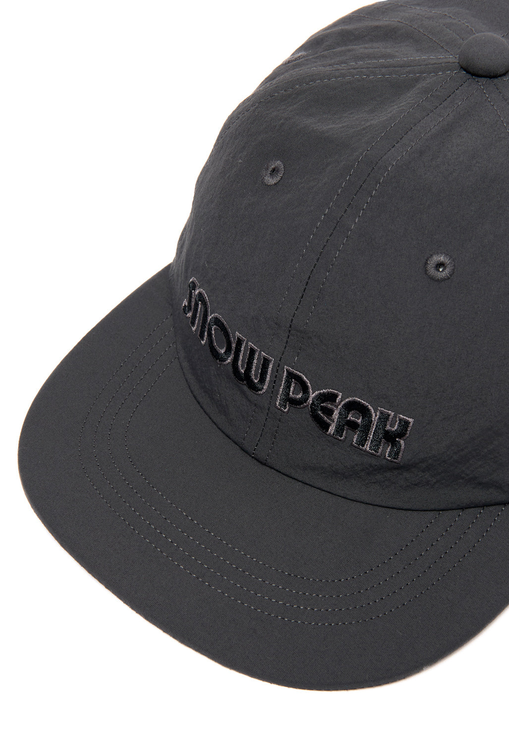 Snow Peak Logo Cap - Charcoal