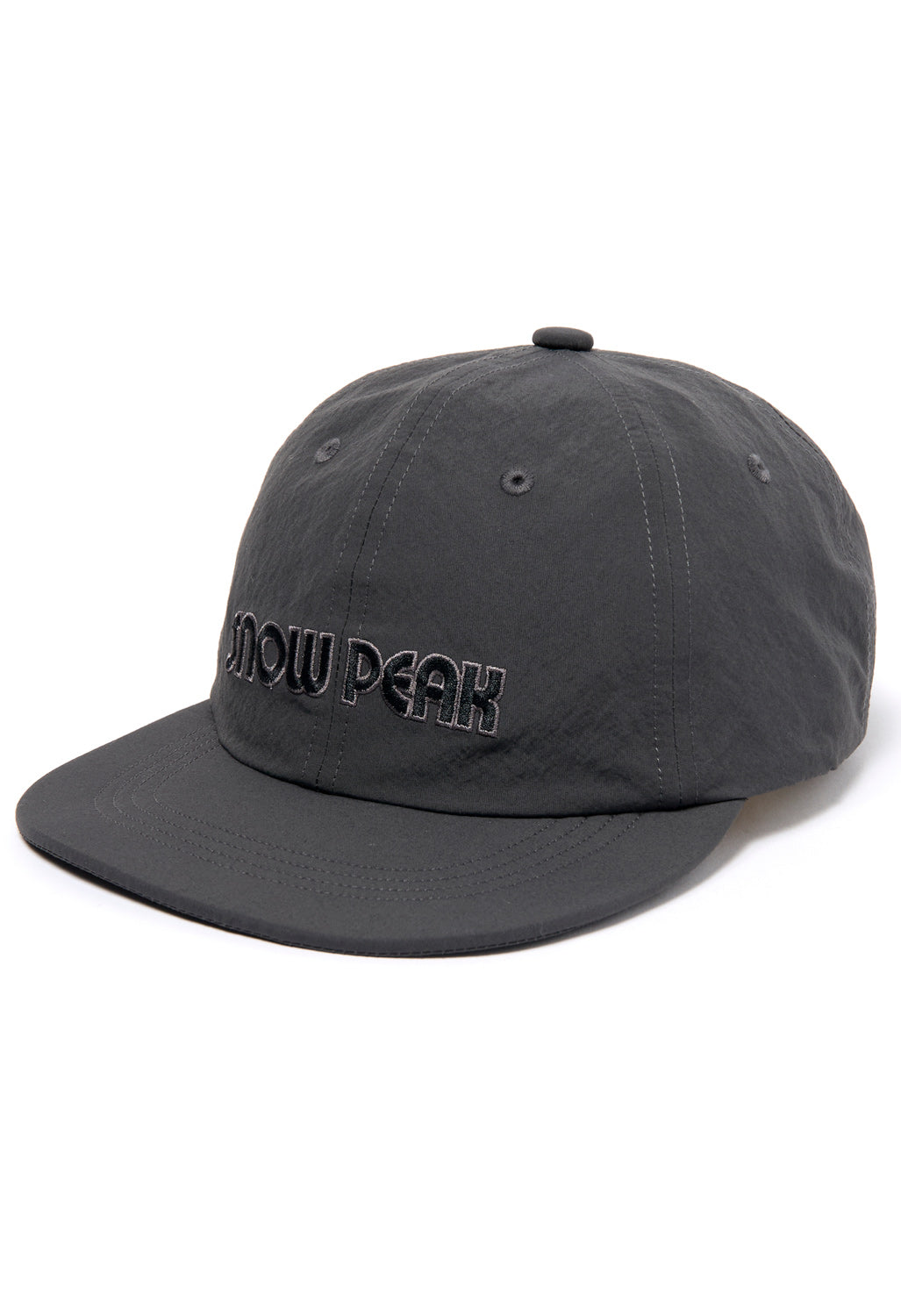 Snow Peak Logo Cap - Charcoal