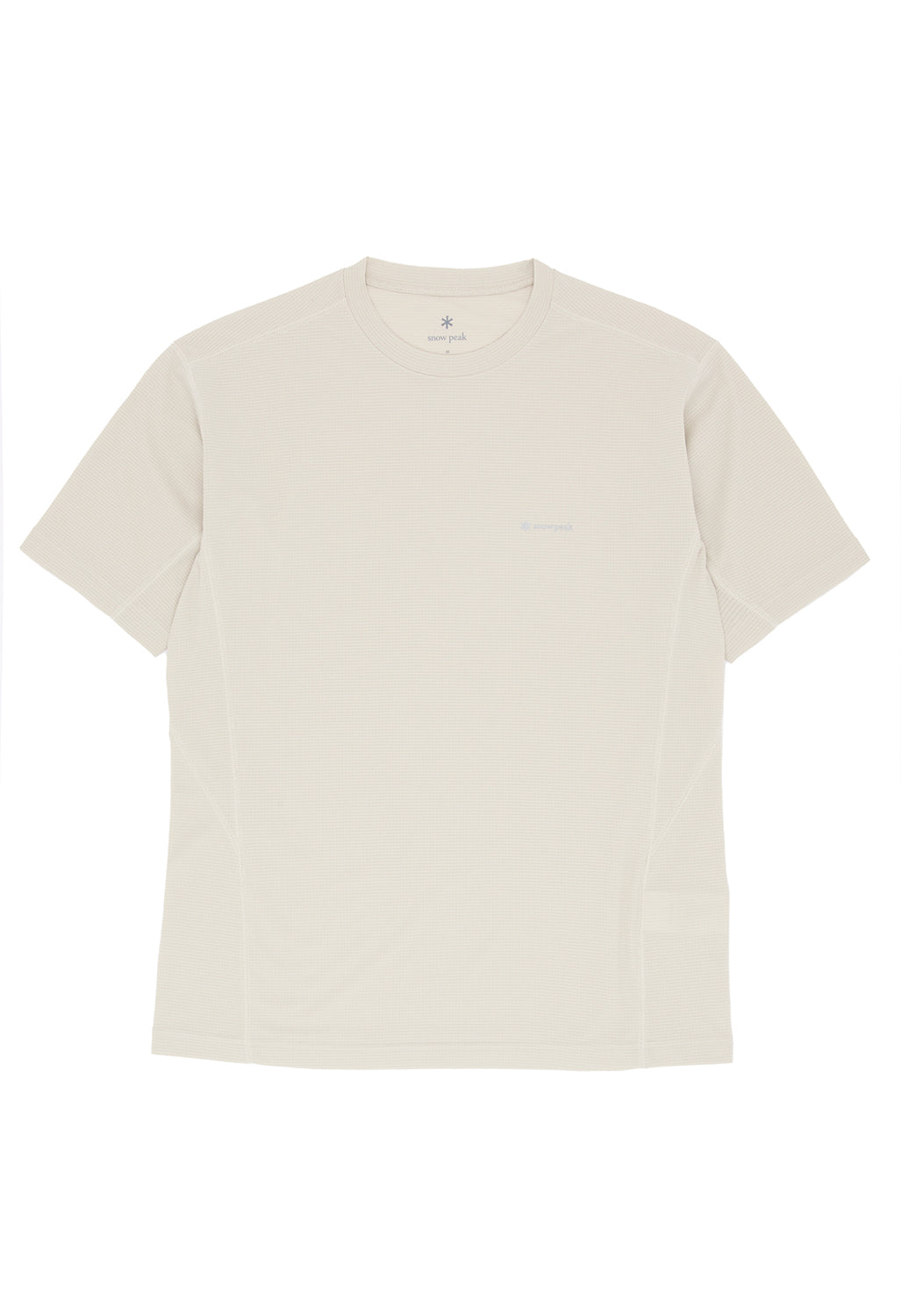 Snow Peak Men's Pe Power Dry T-Shirt - Ivory