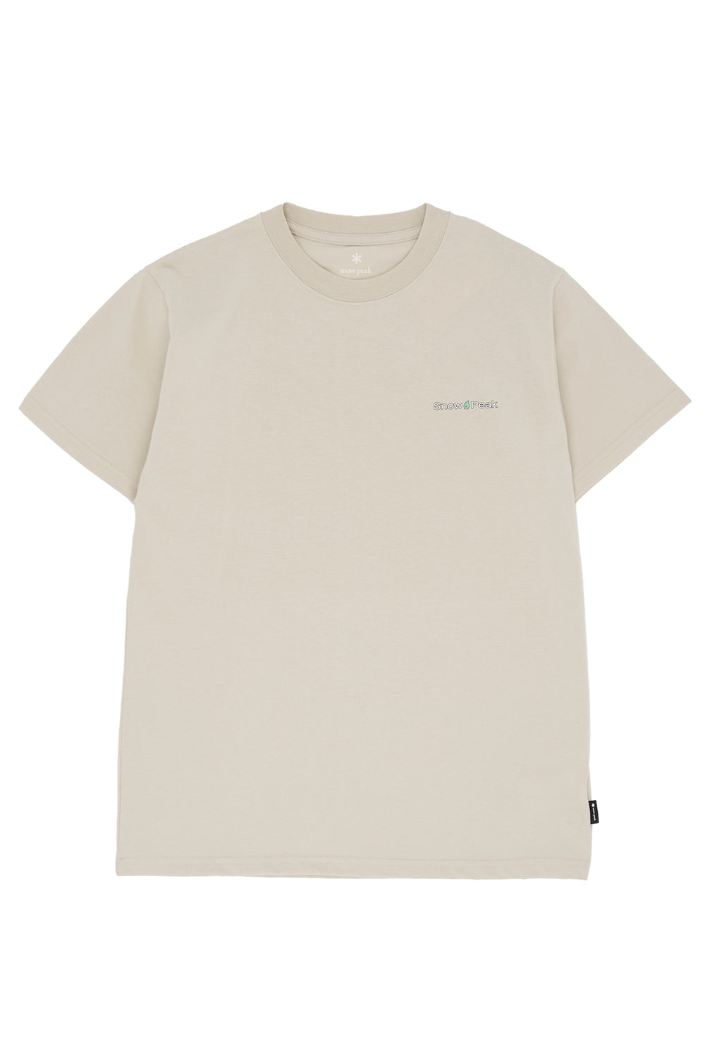 Snow Peak Men's Warm Oneself T-Shirt - Light Beige