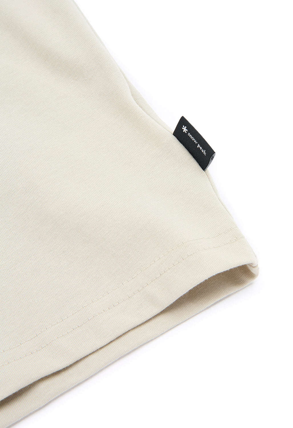 Snow Peak Men's Warm Oneself T-Shirt - Light Beige