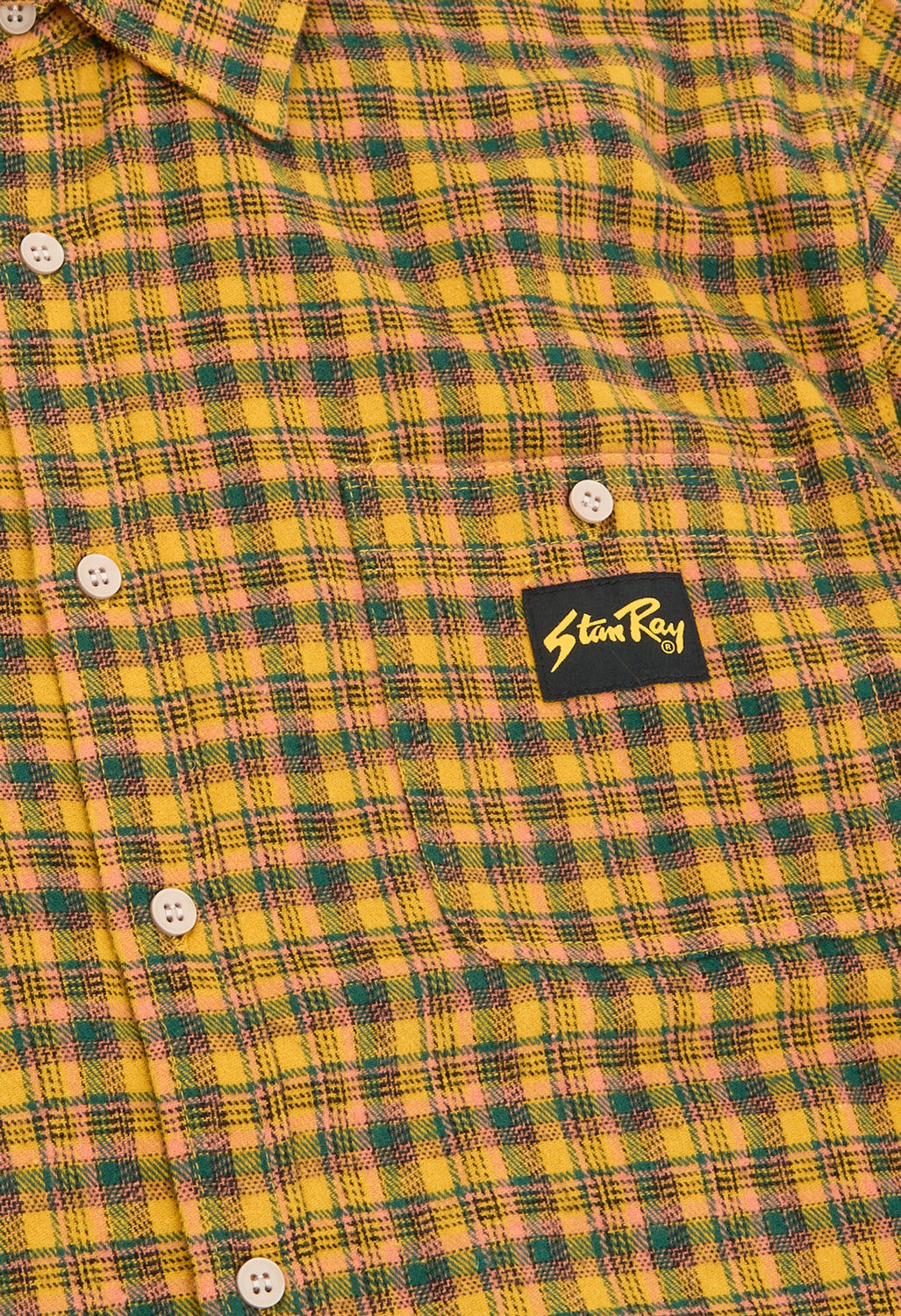 Stan Ray Flannel Shirt - Orange Plaid