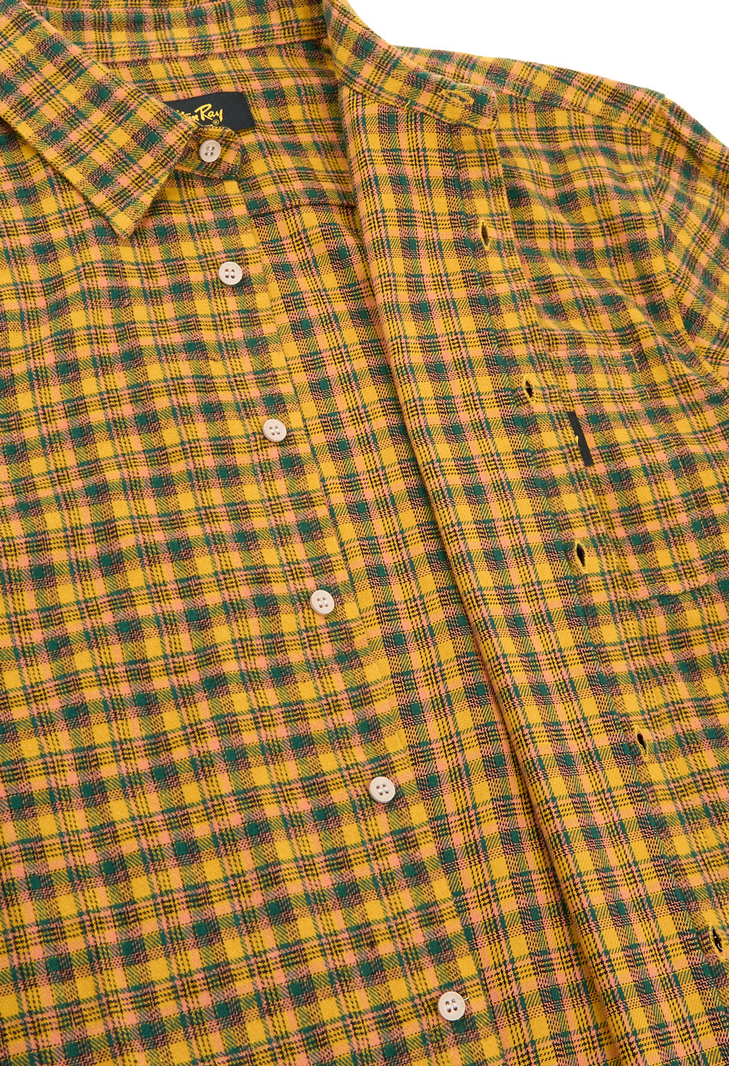 Stan Ray Flannel Shirt - Orange Plaid