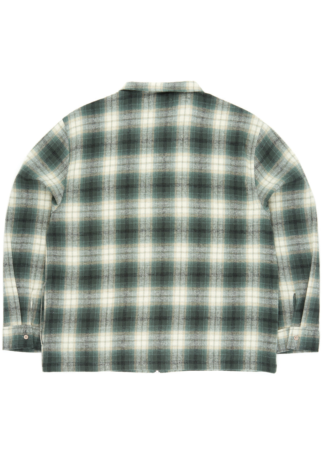 Stan Ray Zip Shirt - Green Plaid