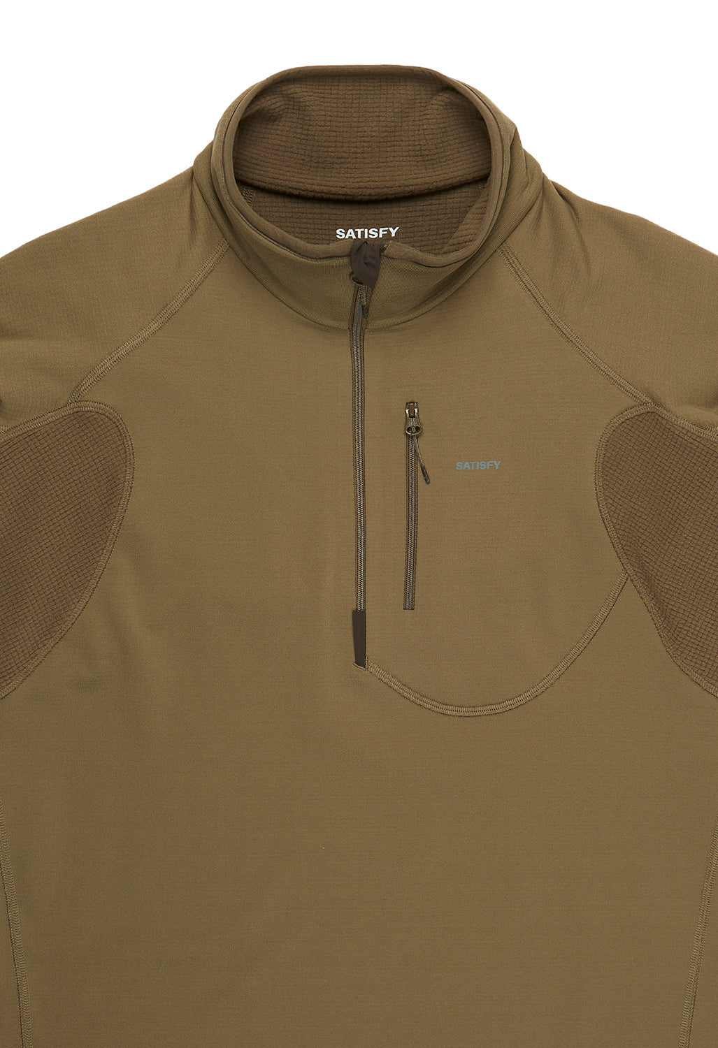 Satisfy Men's GhostFleece Half-Zip - Smoky Quartz