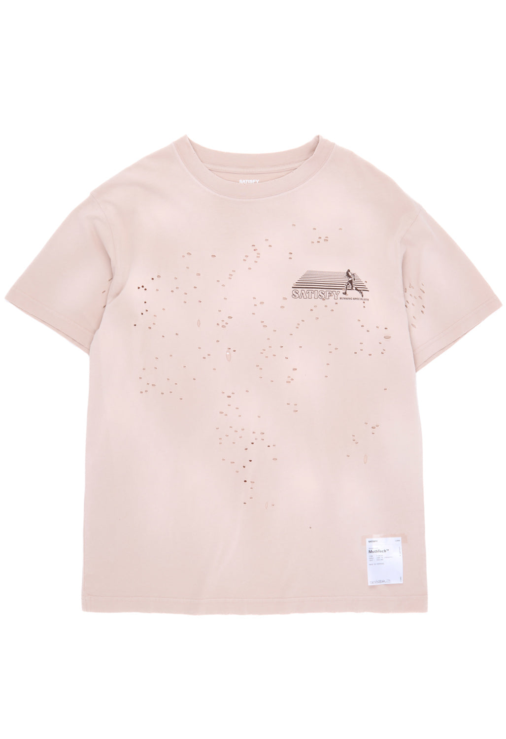 Satisfy MothTech T-Shirt - Sun Bleached Sand