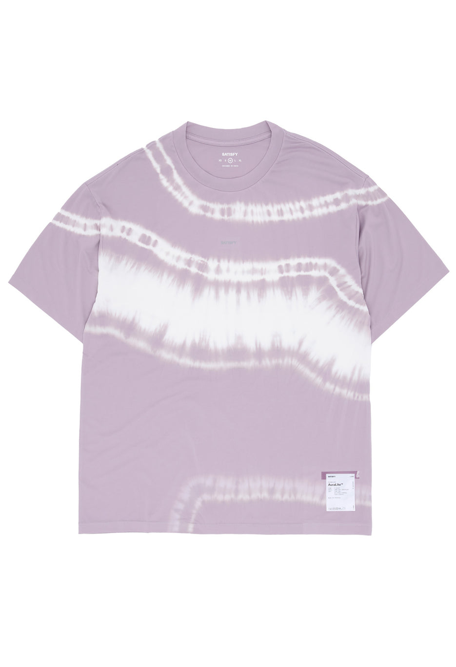 Satisfy AuraLite T-Shirt - Tie-Dye Mineral Dusk