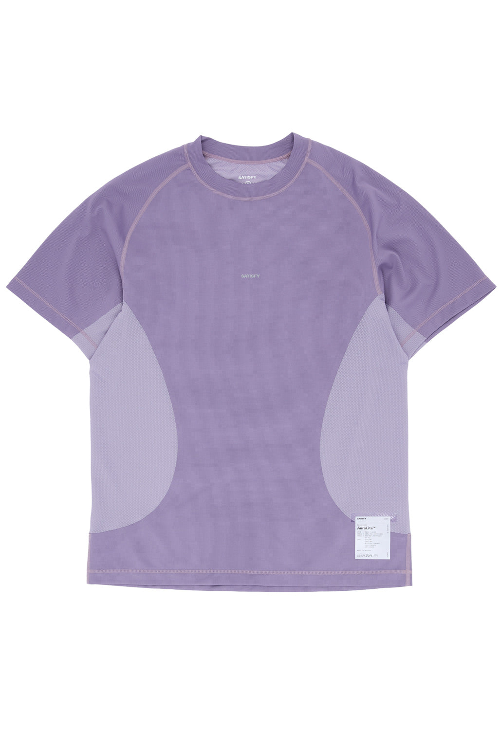 Satisfy AuraLite Tech T-Shirt - Purple Sage