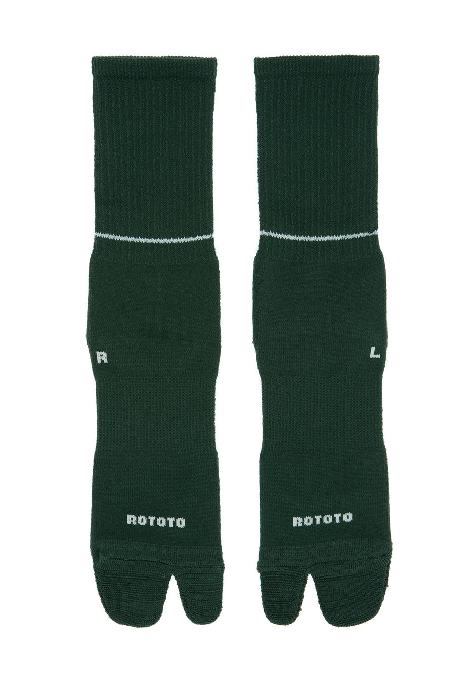 ROTOTO Allrounder Merino Tabi Socks - Dark Green