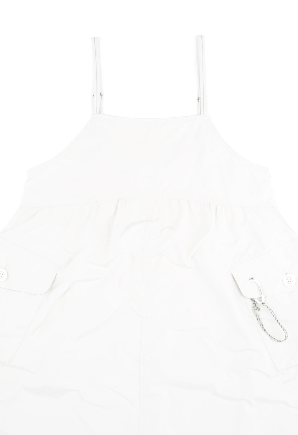 And Wander Women's Oversized Cargo Dress - Off White