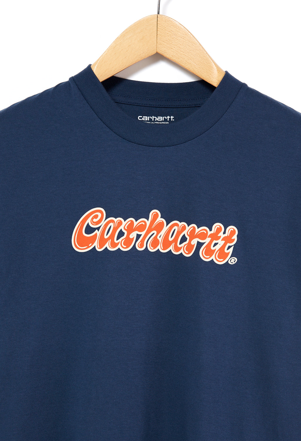 Carhartt WIP Men's Liquid Script T-Shirt - Blue