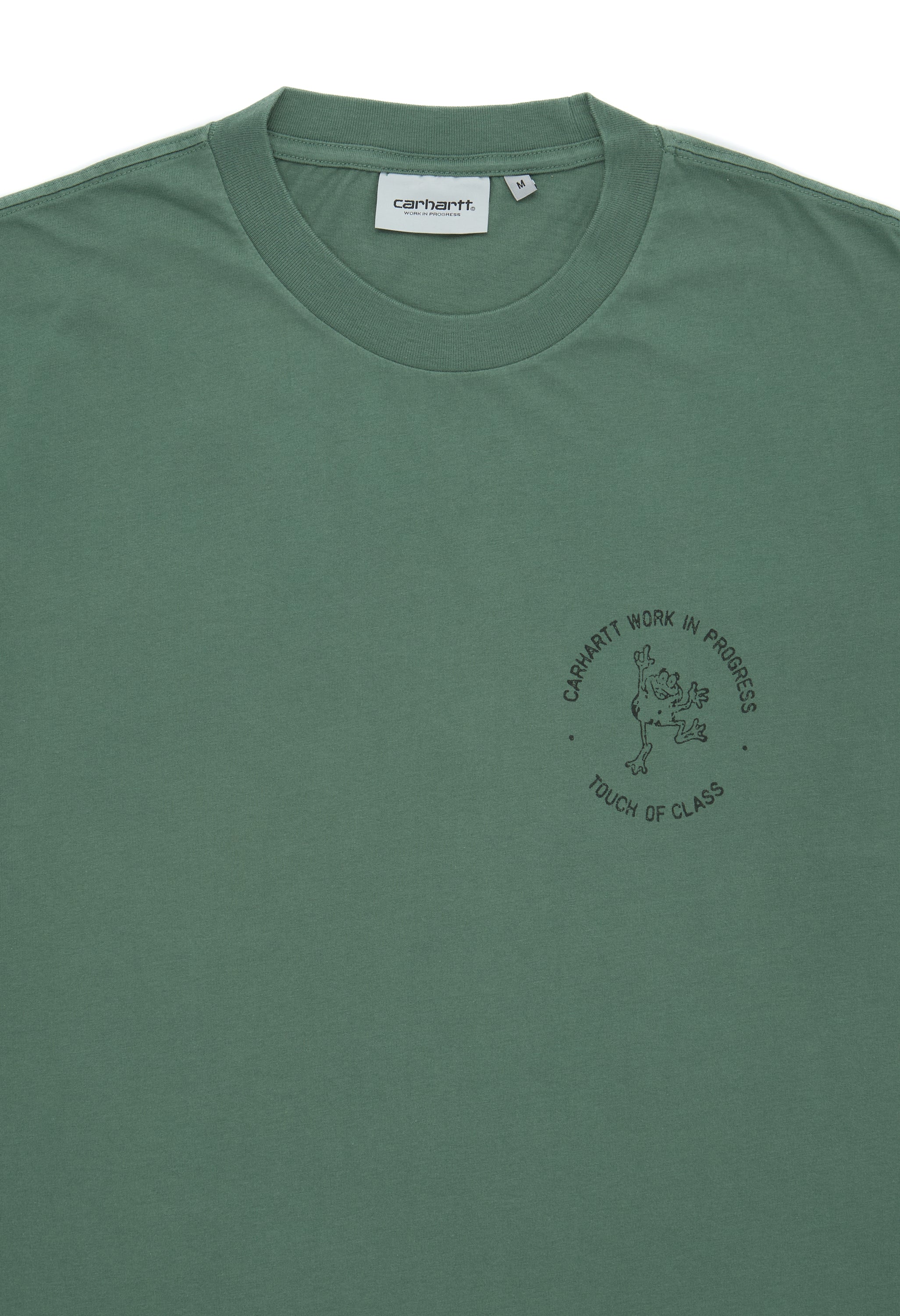 Carhartt WIP Stamp T-Shirt - Duck Green / Black – Outsiders Store UK