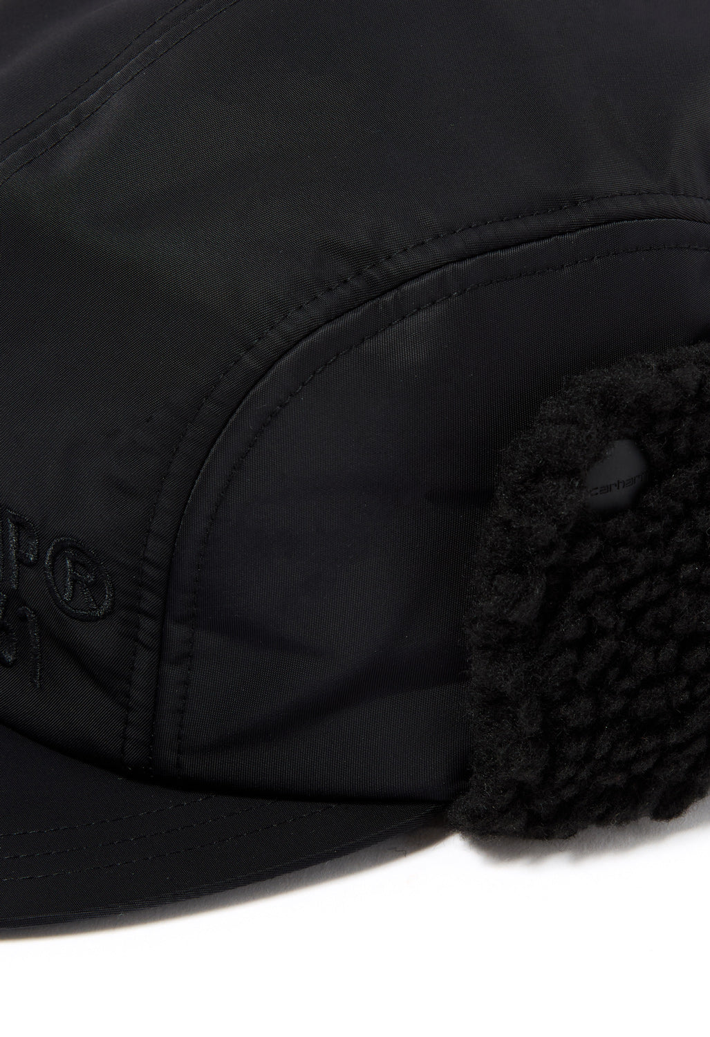 Carhartt WIP Olten Ear Guard Cap - Black / Black