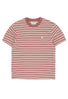 Carhartt WIP Women's Sydney T-Shirt - Sydney Stripe / Dusky Pink