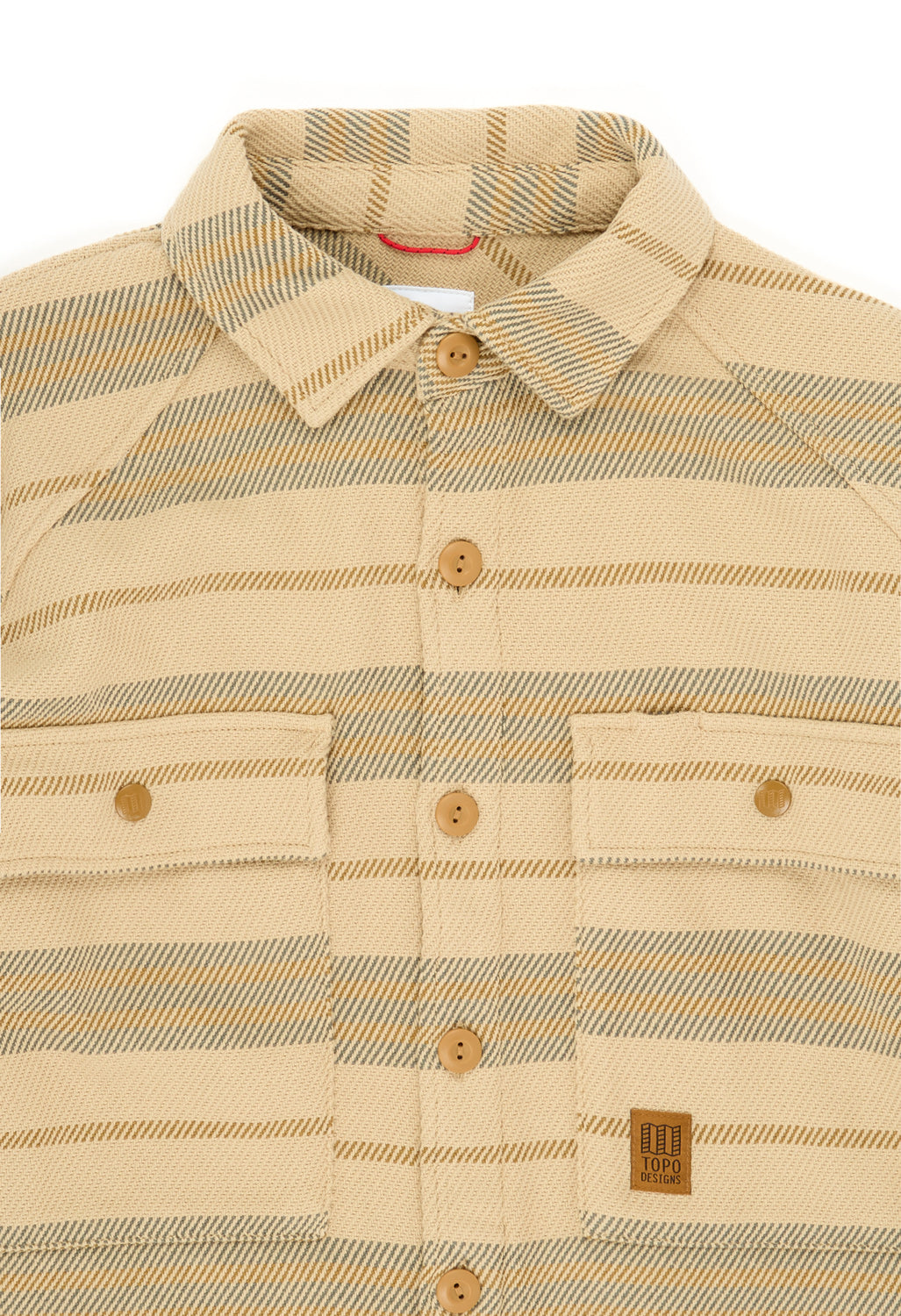 Topo Designs Men's Mountain Shirt Jacket - Sahara Stripe Multi