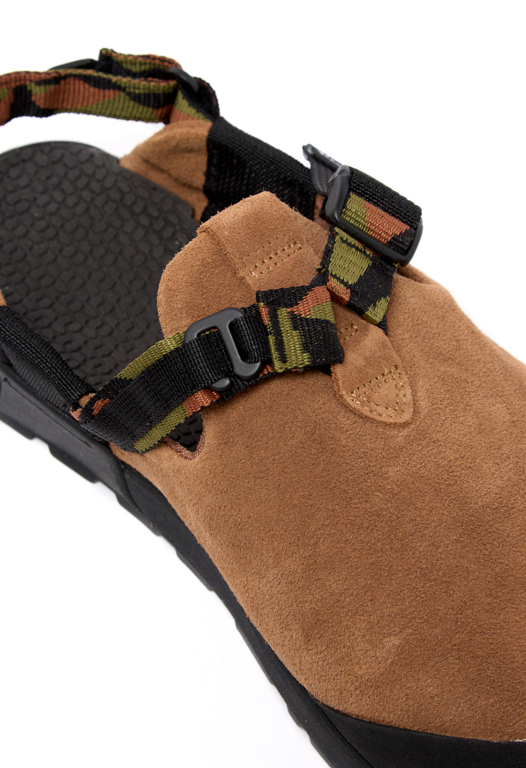 Bedrock Sandals Mountain Clog - Ponderosa Brown Suede