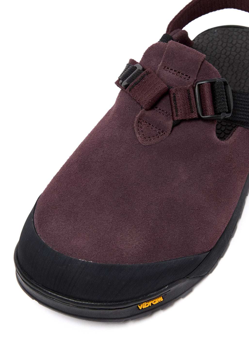 Bedrock Sandals Mountain Clog - Deep Plum Suede