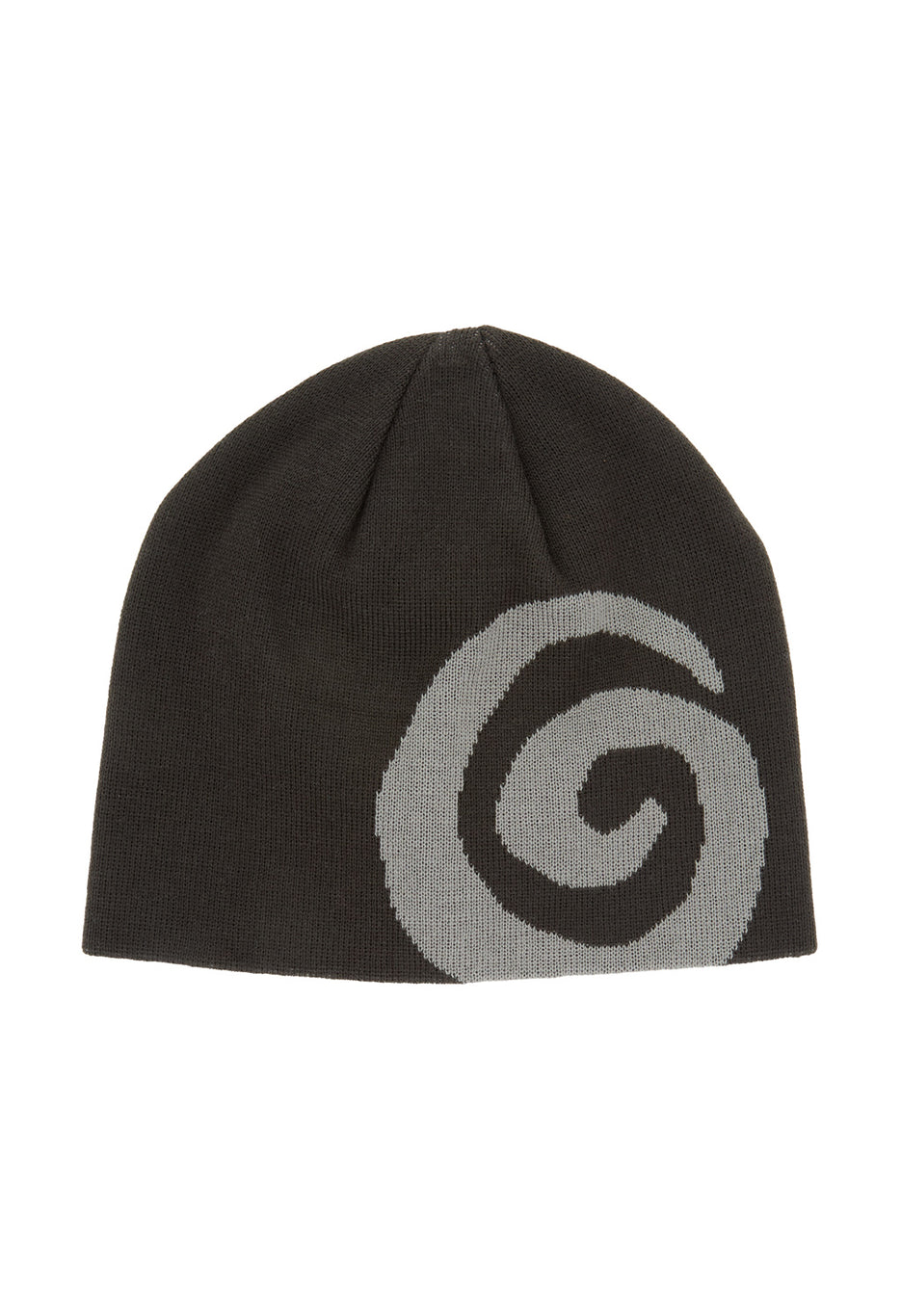 Ostrya Merino Swirl Beanie - Black