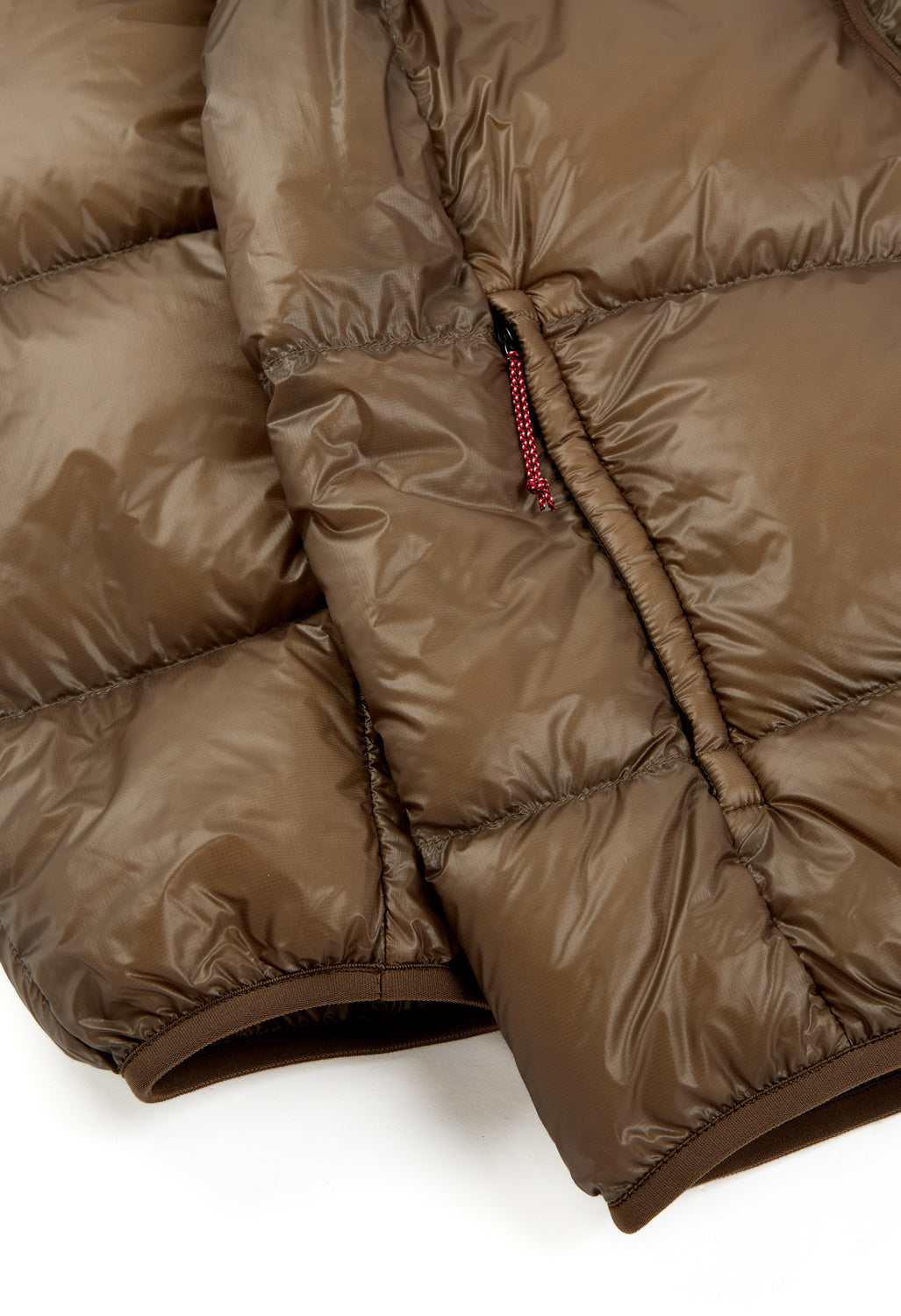 Nanga Men's Mountain Lodge Down Hoodie Jacket - Mocha