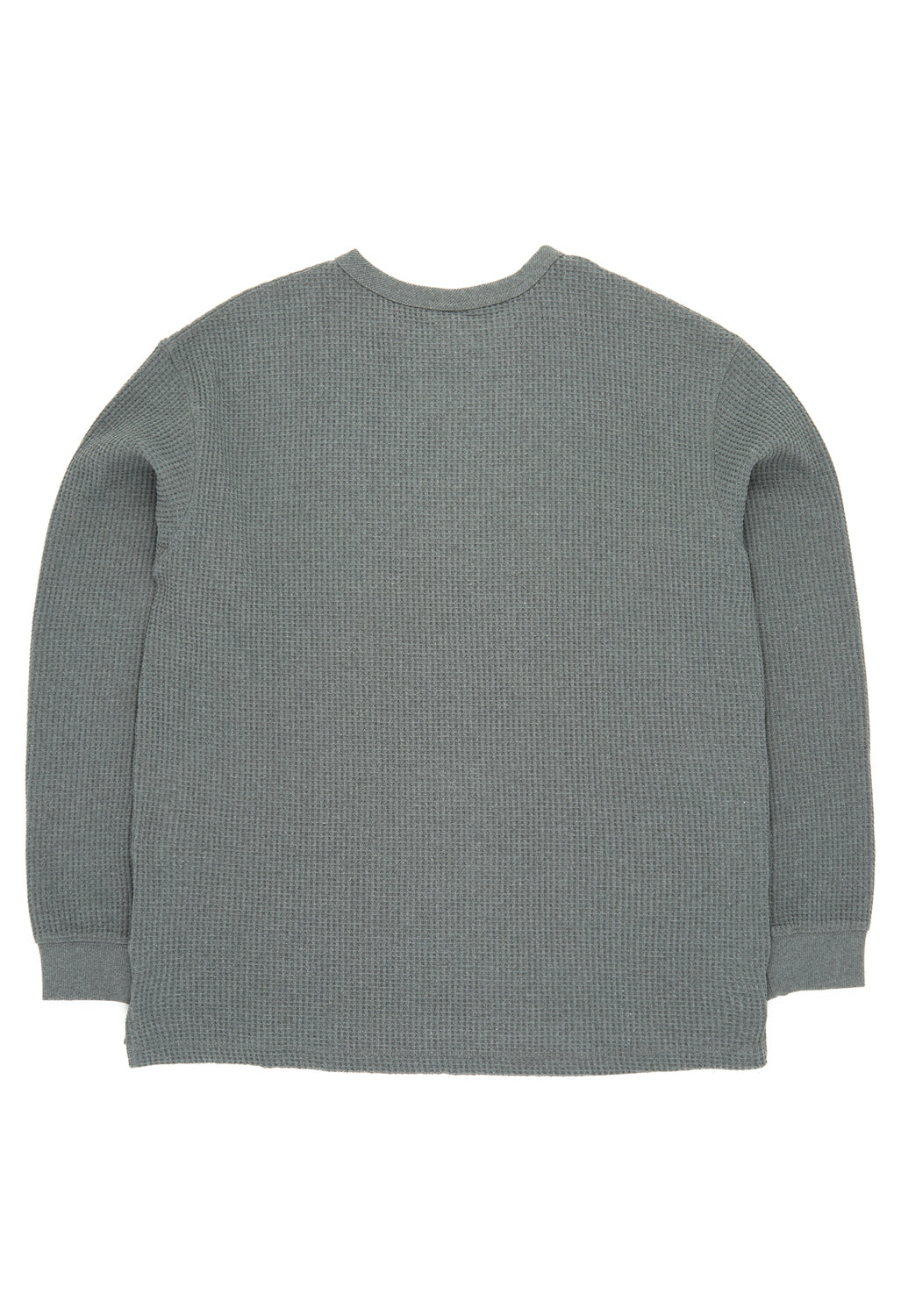 Nanga Men's Eco Hybrid Waffle Long Sleeve Tee - Heather Grey