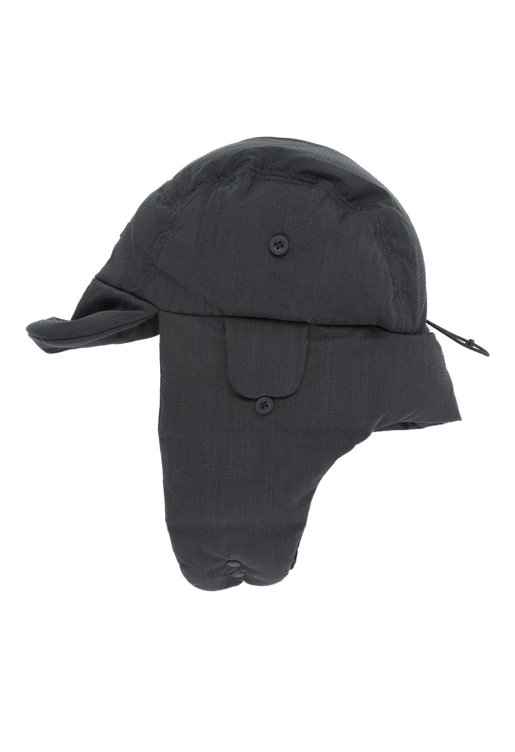 Nanga Hinoc Ripstop Down Ear Flap Cap - Black