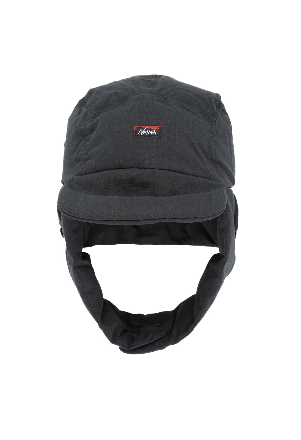 Nanga Hinoc Ripstop Down Ear Flap Cap - Black