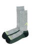 Nanga Wool Pile Compression Crew Socks - Grey