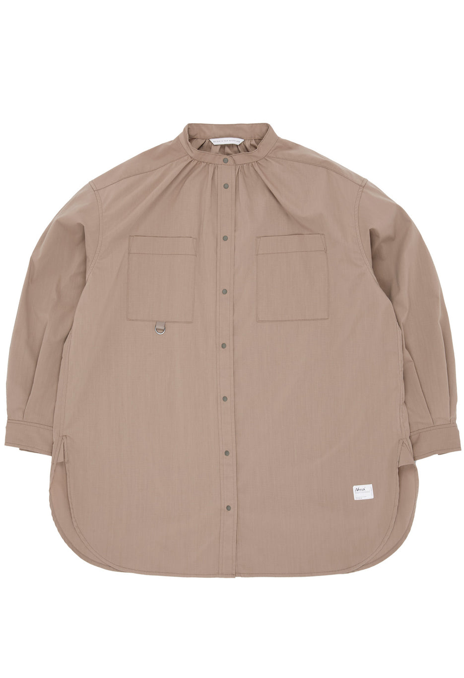 Nanga Women's Hinoc Ripstop Camp Shirt - Mocha