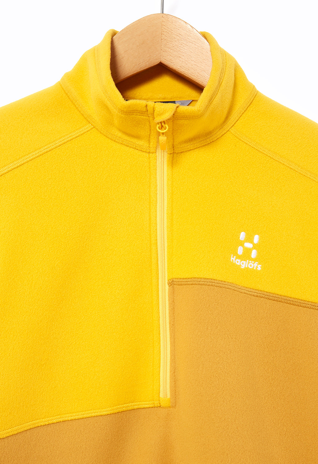 Haglöfs Men's Buteo 1/2 Zip - Autumn Leaves/Pumpkin Yellow