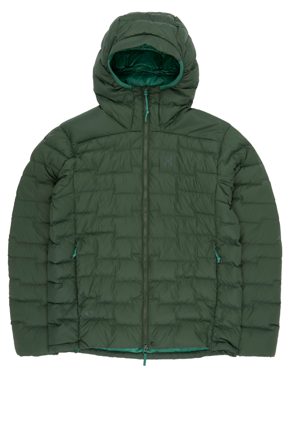 Haglofs Men's ROC Flash Down Hooded Jacket - Seaweed Green