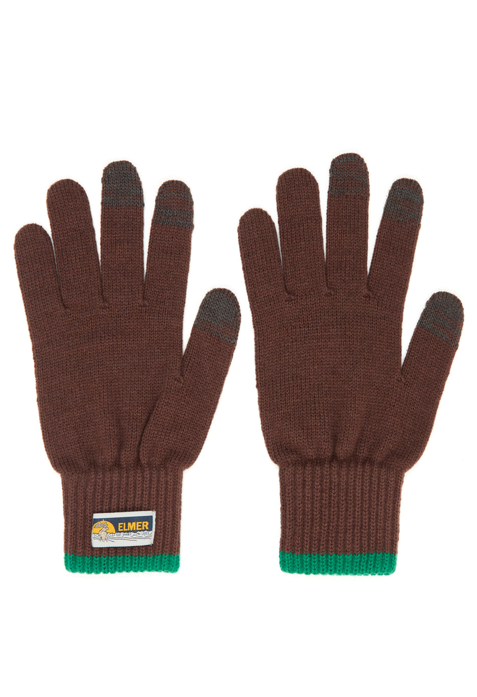 Elmer Nobita Knit Gloves - Brown