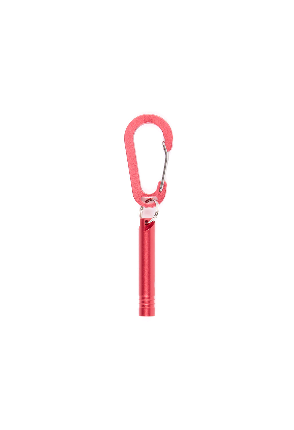 Montbell Aluminum Whistle Small - Vermillion