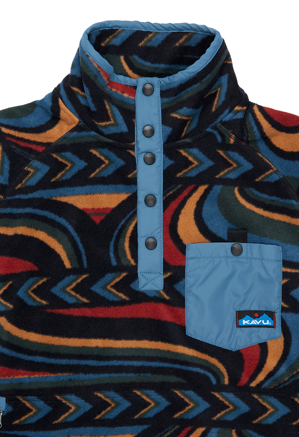 KAVU Men's Teannaway Fleece Pullover - Stitchlings