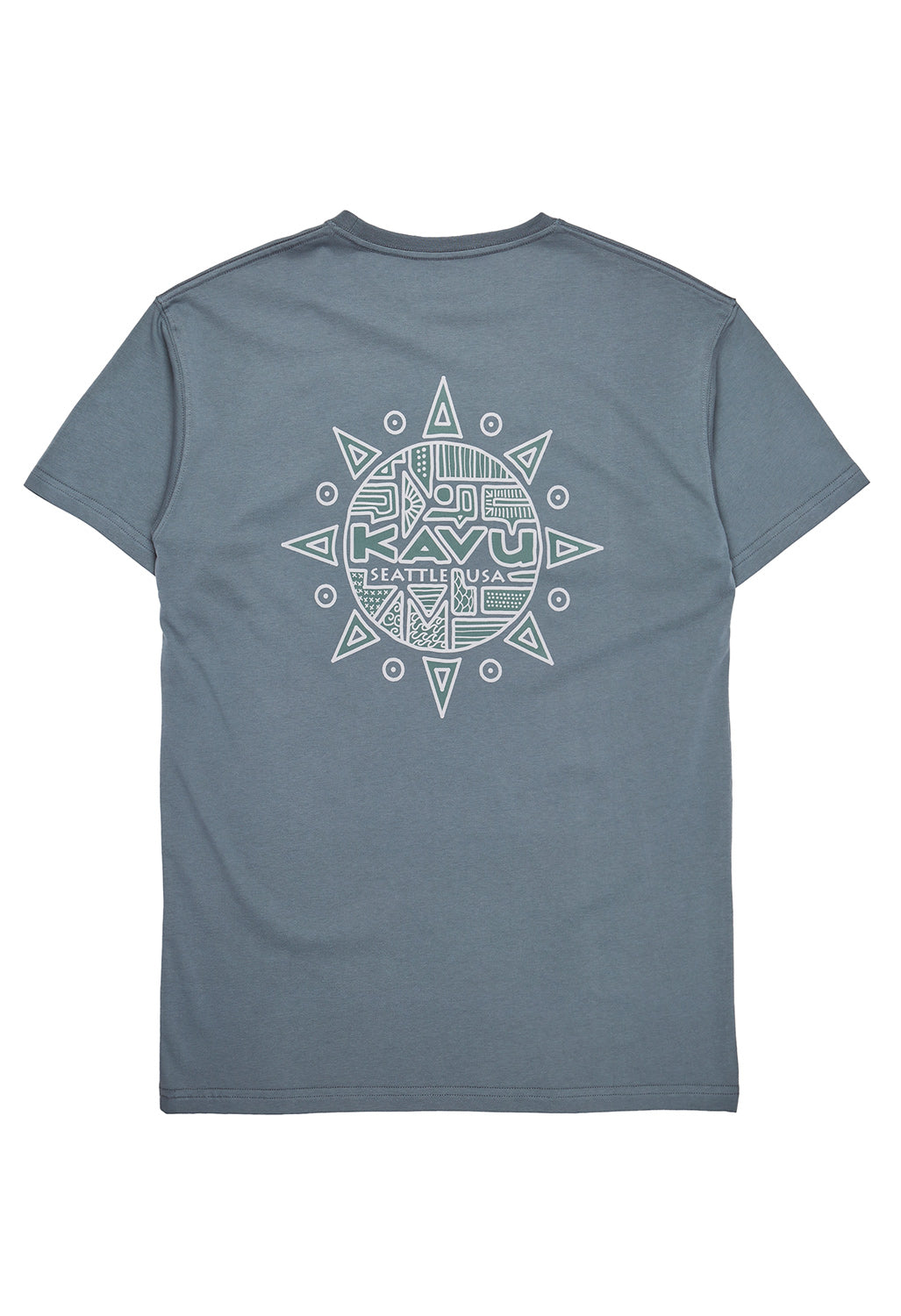 KAVU Men's Compass Tee - Stormy Weather – Outsiders Store UK